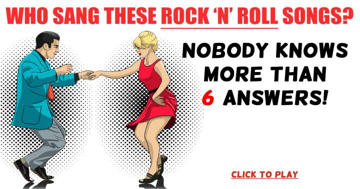 Who Sang These Rock 'n' Roll Songs?
