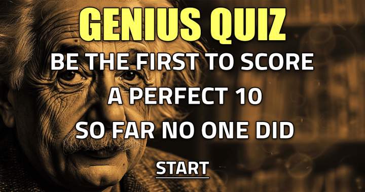 Quiz of genius
