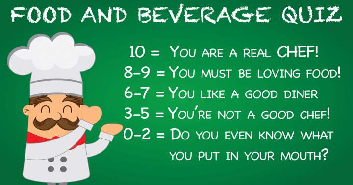 Food & Beverage Quiz